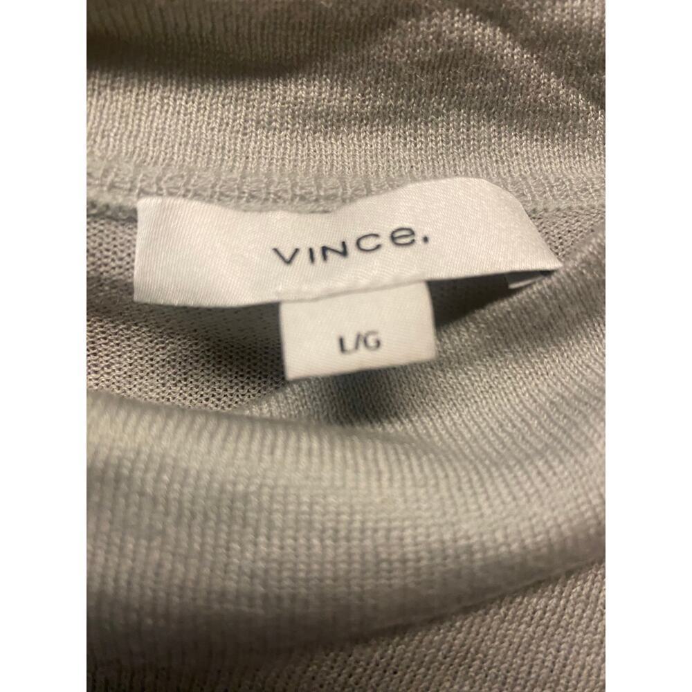 VINCE Seamless Wool Blend Sweater Size Large - Picture 5 of 5